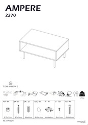 TemaHome AMPERE 2270 Assembly Instructions Manual