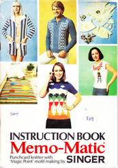Singer Memo-Matic 329 Instruction Book