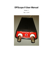 Tektronix DPScope II User Manual