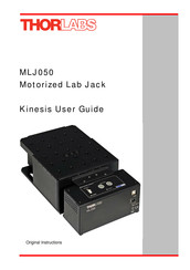 THORLABS Kinesis MLJ050 User Manual