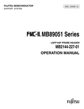 Fujitsu F2MC-8L MB89051 Series Operation Manual