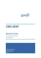 Güralp CMG-3ESP Operator's Manual