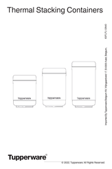 Tupperware 10141275000 User Manual