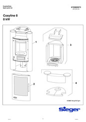sieger Cosyline 8 Quick Start Manual