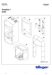 sieger Cosyline 1 Quick Start Manual
