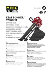 Meec tools 018285 Operating Instructions Manual