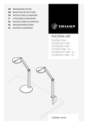 Trilux CULTEGA ACT T COM Series Mounting Instructions