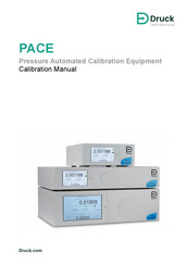 Baker Hughes Druck PACE5000 Calibration Manual