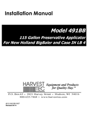 Harvest TEC 491BB Installation Manual