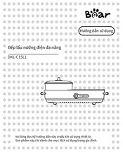Bear DKL-C15L1 Instruction Manual