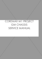 Grundig COREMAX M1 PROJECT GM Service Manual