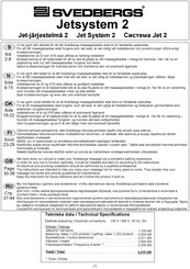 Svedbergs Jetsystem 2 Instruction Manual