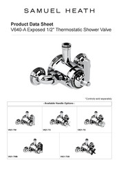 Samuel Heath V621-TM Product Data Sheet