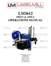 LabelMill LM3612 Operation Manual