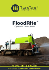 TransTank FloodRite Operator's Handbook Manual