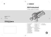 Bosch GEX Professional 150 AVE Original Instructions Manual