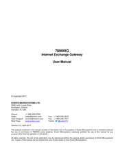 evertz 7890IXG User Manual