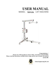 GILANI ENGINEERING Vehicle User Manual