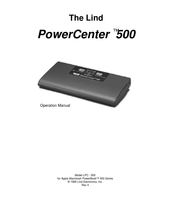 Lind Electronics PowerCenter 500 Operation Manual