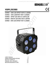 Velleman VDPL303BS KOMBO User Manual