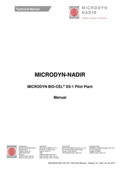 Microdyn Nadir MICRODYN BIO-CEL XS-1 Manual