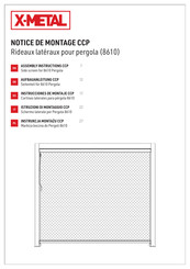 X-METAL 8610 Assembly Instructions Manual