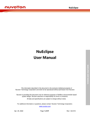 Nuvoton NuEclipse User Manual