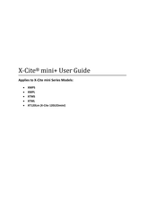 Excelitas X-Cite mini+ XMPL User Manual