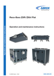 AEREX Reco Boxx 2300 ZXR-L Operation & Maintenance Instructions Manual
