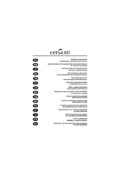 Cersanit Nano S301-063 Mounting And Maintenance Instructions