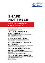 Bonnet Neve Style DD User Instructions