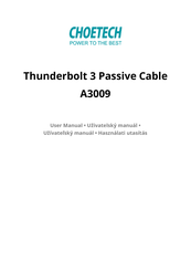 Choetech A3009 User Manual