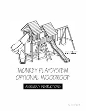 Congo Play MONKEY PLAYSYSTEM OPTIONAL WOODROOF Assembly Instructions Manual