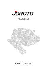 Joroto ME15 Manual