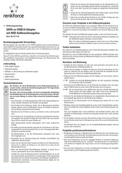 Renkforce 55 71 93 Operating Instructions Manual