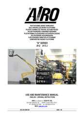 TIGIEFFE AIRO A12 ED Use And Maintenance Manual