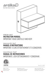 Artika For Living Mezzo OUT-ME-MBJ Instruction Manual