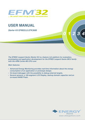 EFM32 Leopard Gecko LG-STK3600 User Manual