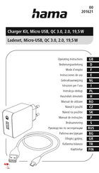 Hama 201621 Operating Instructions Manual