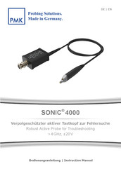PMK 884-000-000 Instruction Manual