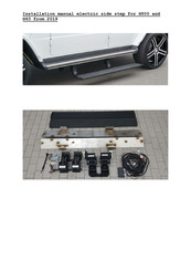 TRITTBRETT G500 2019 Installation Manual