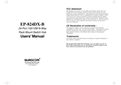 Surecom EP-824DX-B User Manual
