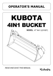Kubota LD1607 Manual