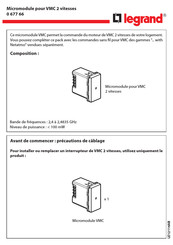 LEGRAND 0 677 66 Manual