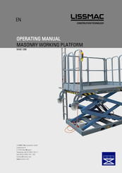 Lissmac MAB 1200 Operating Manual