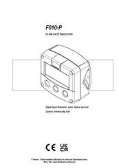 Fluidwell F010-P Manual