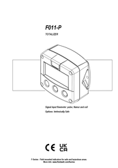 Fluidwell F011-P Manual