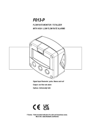 Fluidwell F013-P Manual