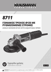 KRAUSMANN 8711 Operation Manual