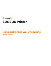 Fusion3 EDGE Manual